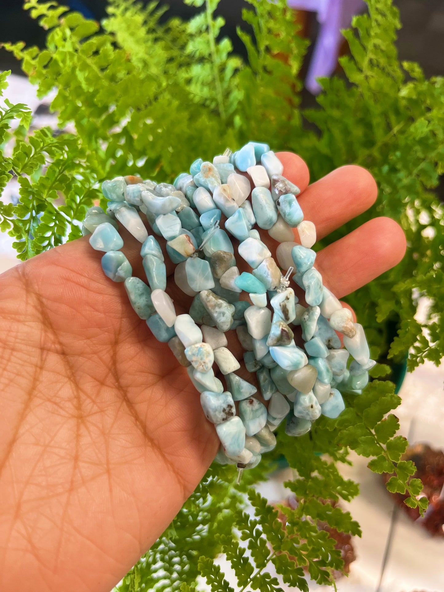 Larimar bracelet