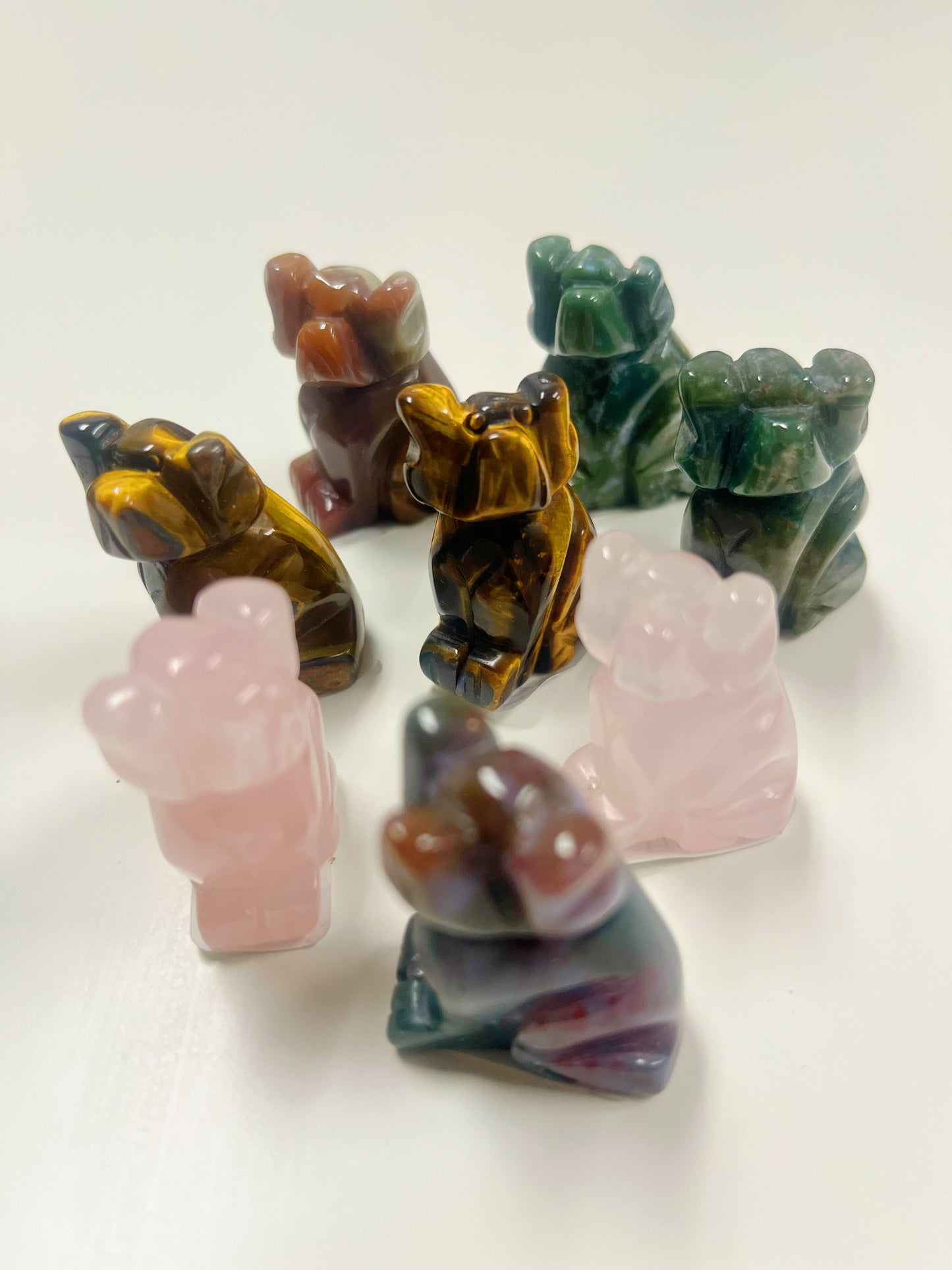 Dog Carving Gemstone