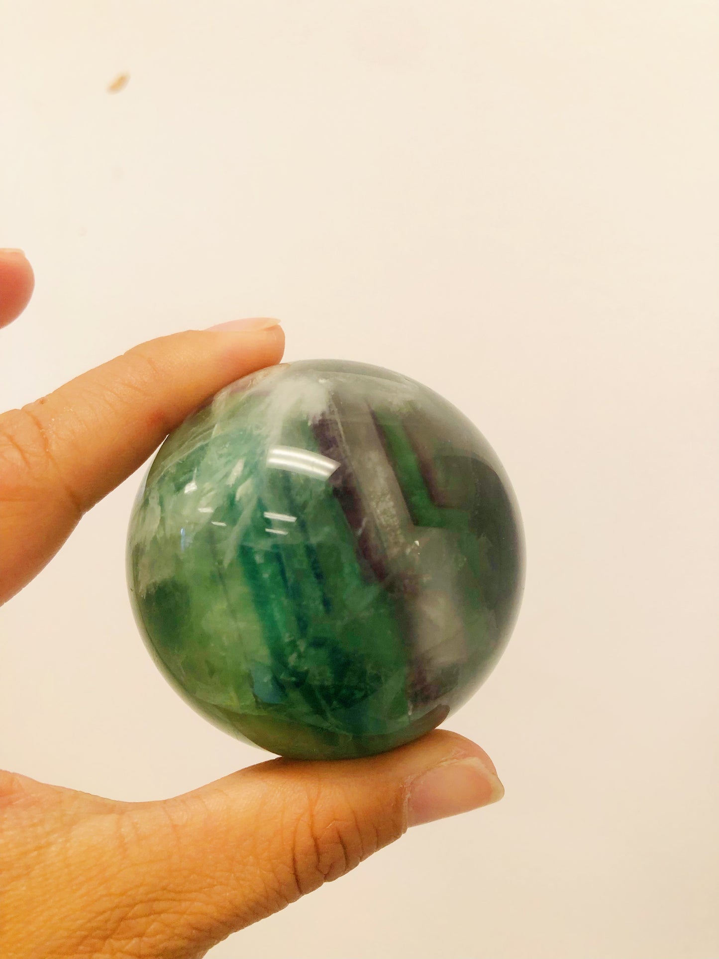 Rainbow Fluorite Sphere