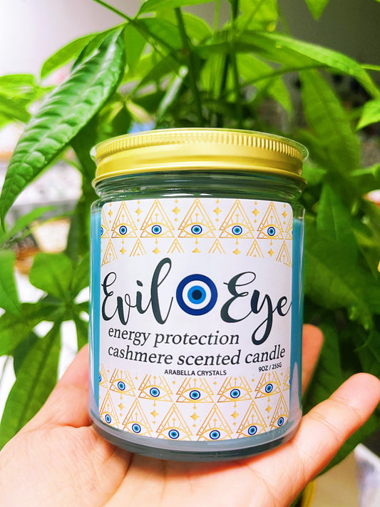 Evil Eye Candle Jar