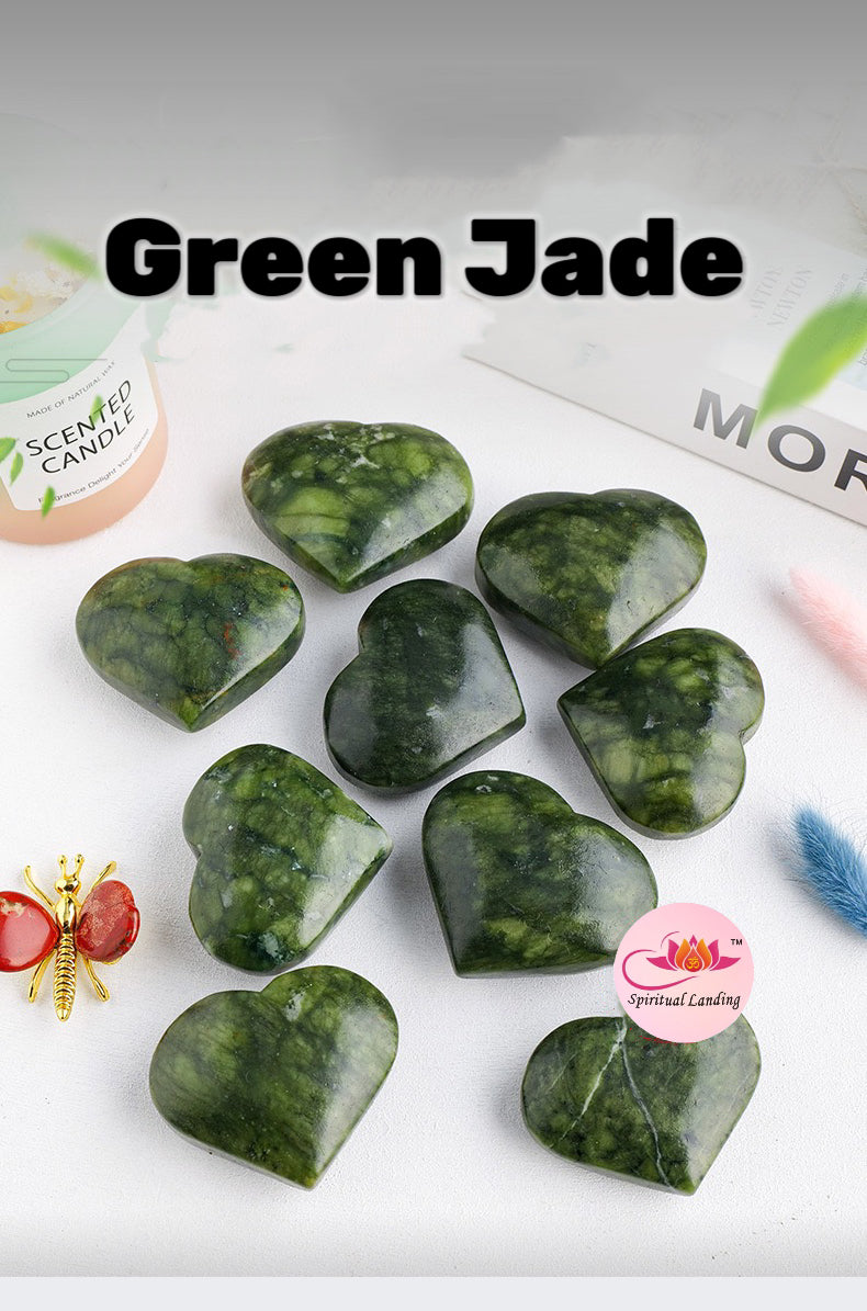 Green Jade Heart
