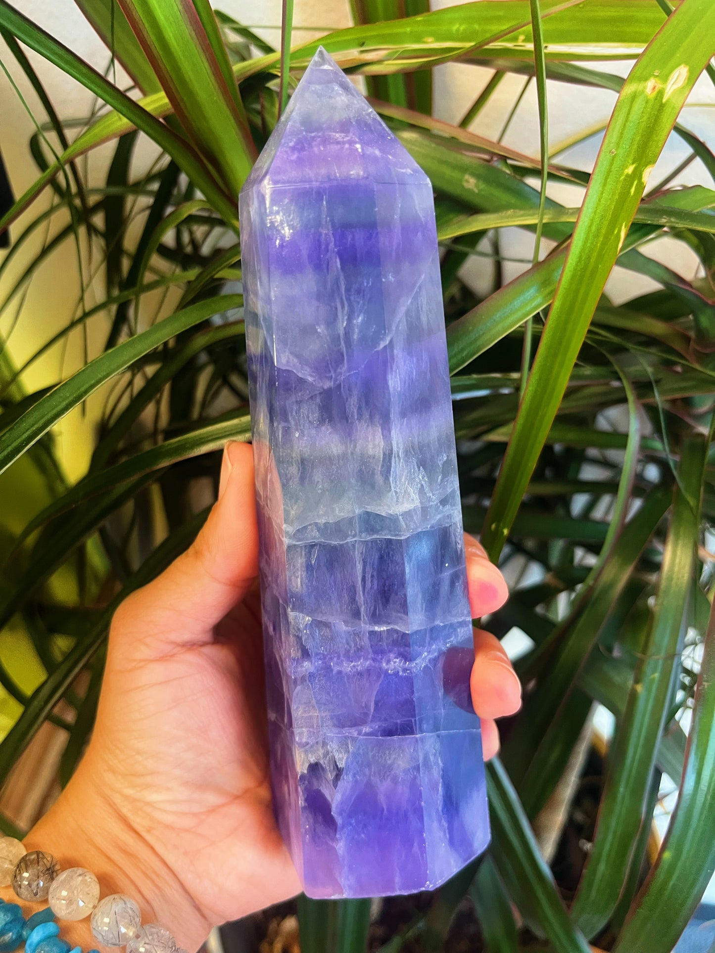 Purple Fluorite Tower