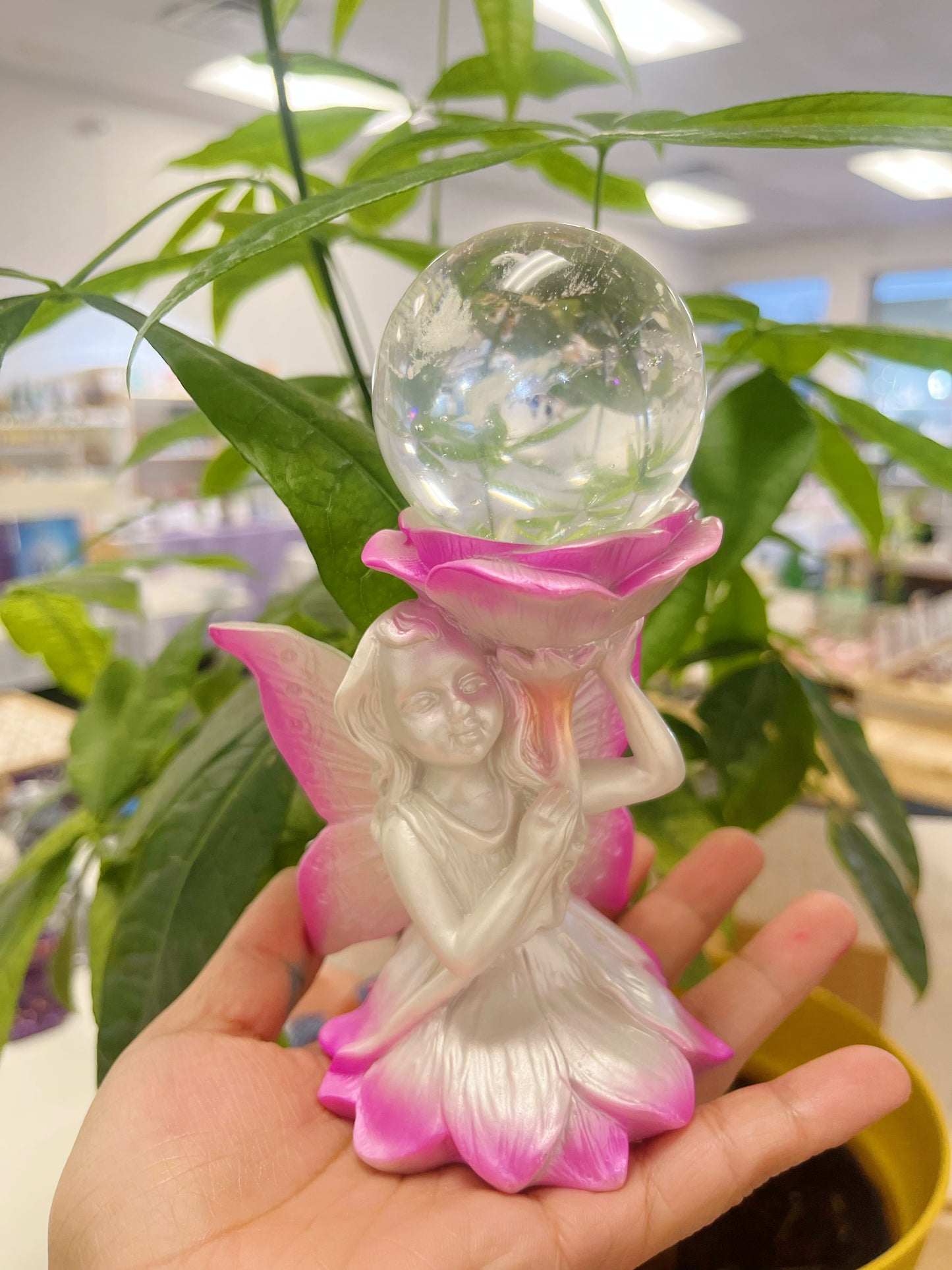 Flower fairy Sphere Holder