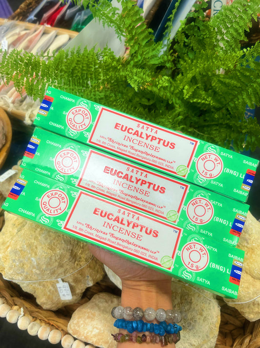 Eucalyptus Incense Sticks Satya