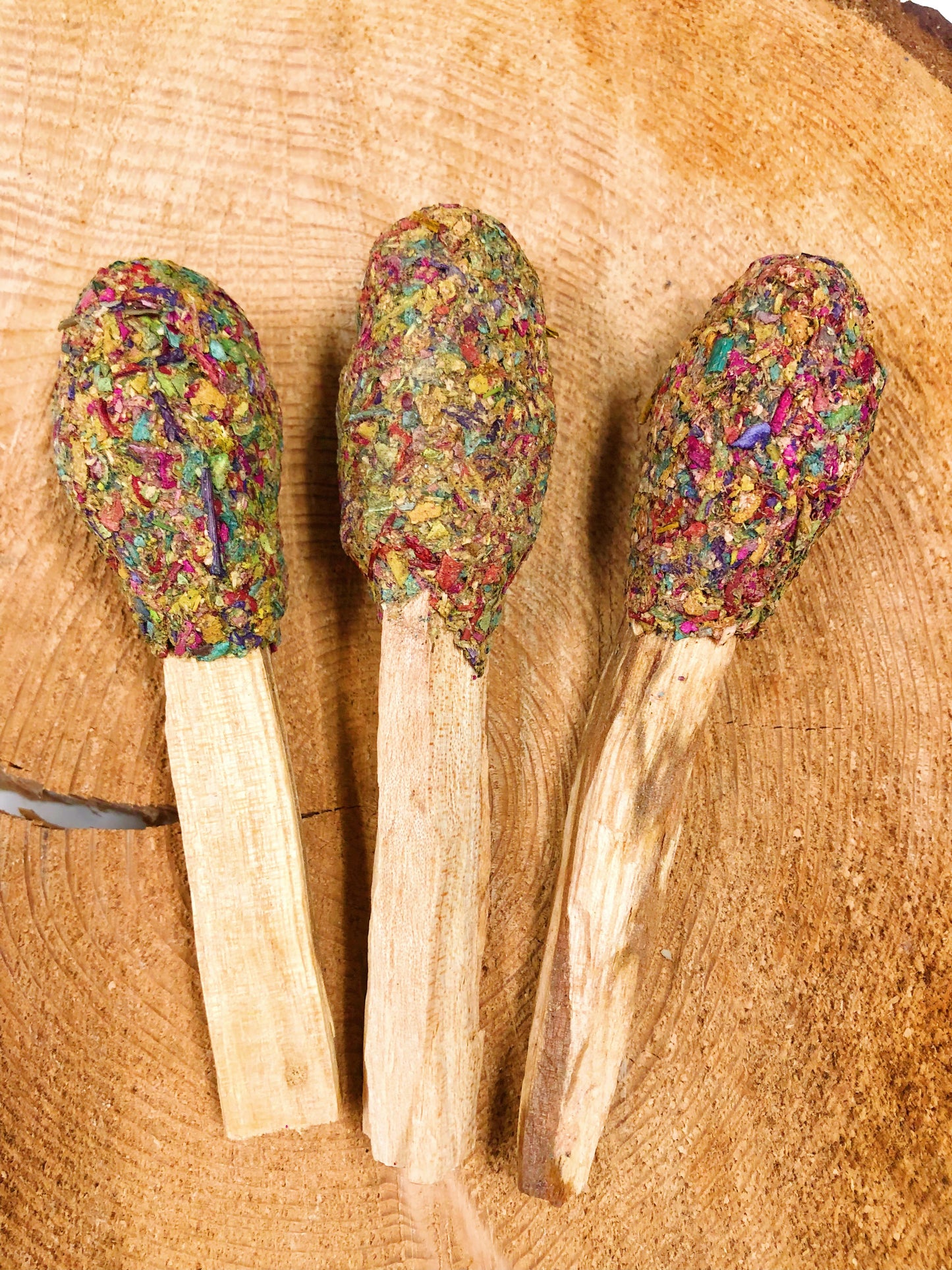 7 Chakra Palo Santo Pops