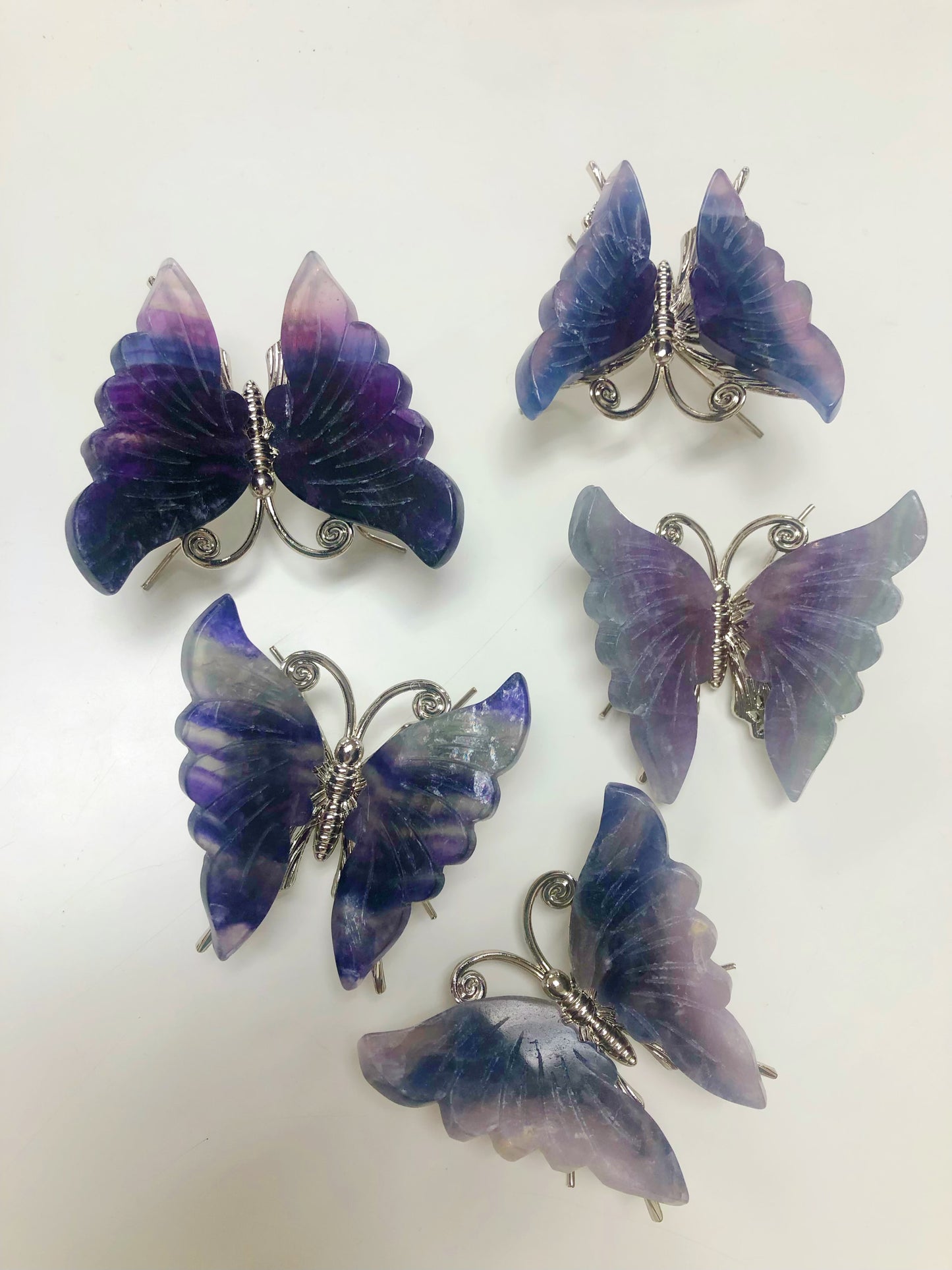 Rainbow Fluorite Butterfly