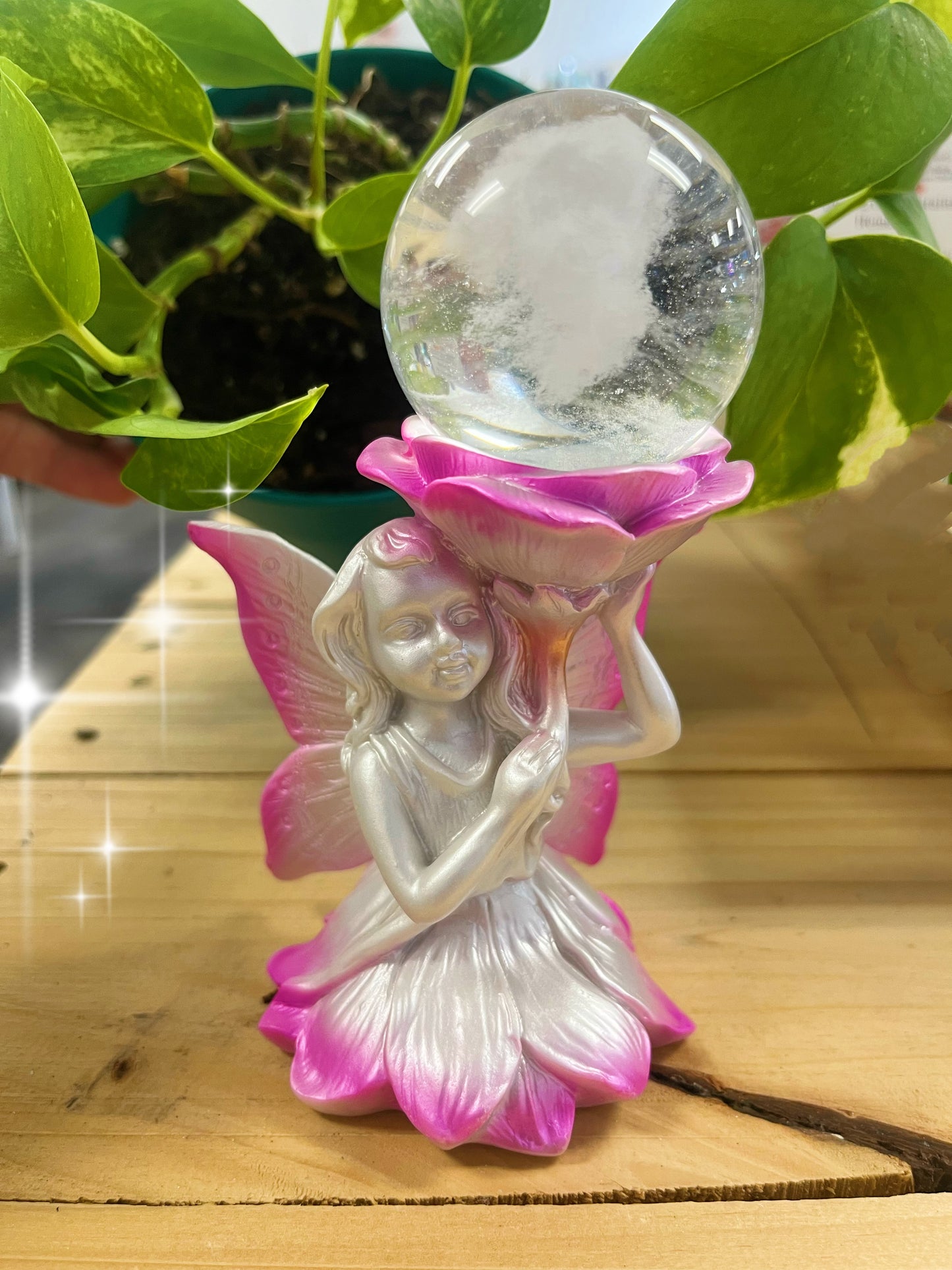 Flower fairy Sphere Holder