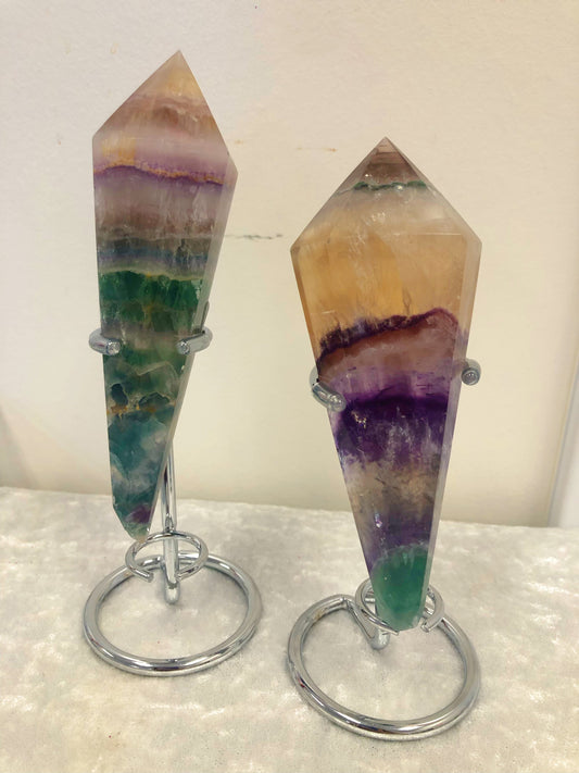 Rainbow Fluorite Wands