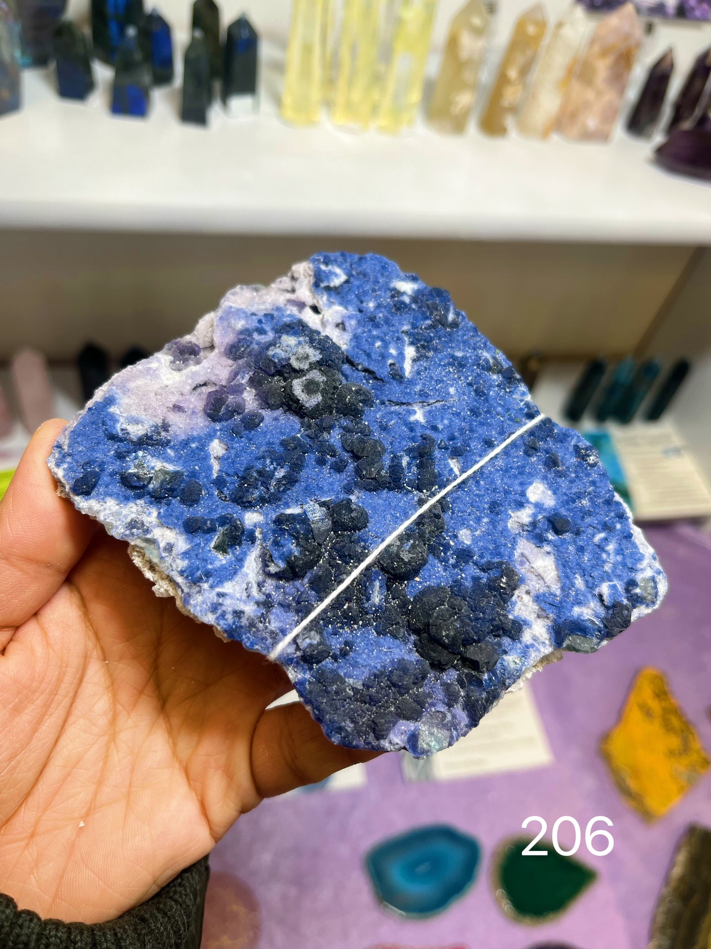 Blue Berry Fluorite