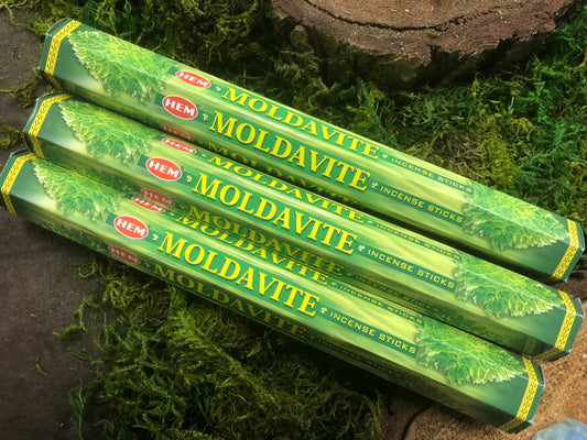 Moldavite HEM Incense Sticks