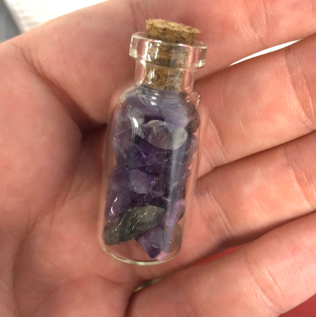 Gemstone Chip Bottles