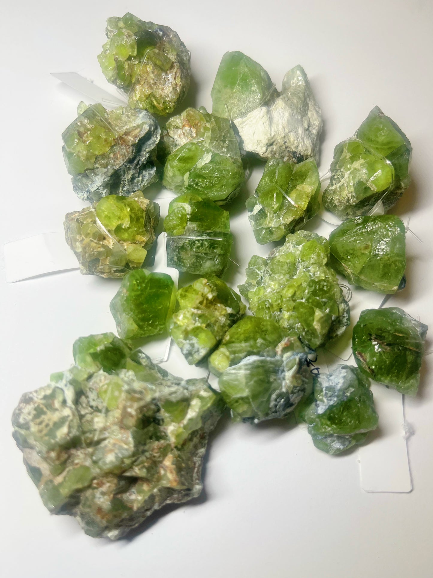 Peridot Cluster Specimen