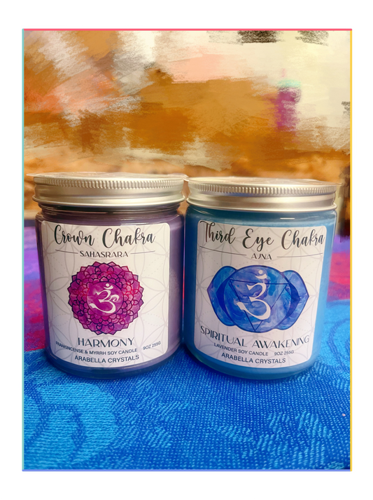 Handmade Chakra Candles