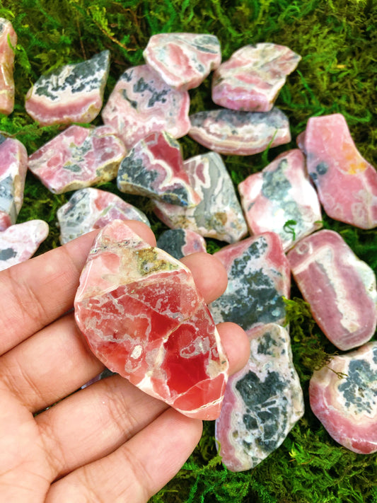 Rhodochrosite Slices