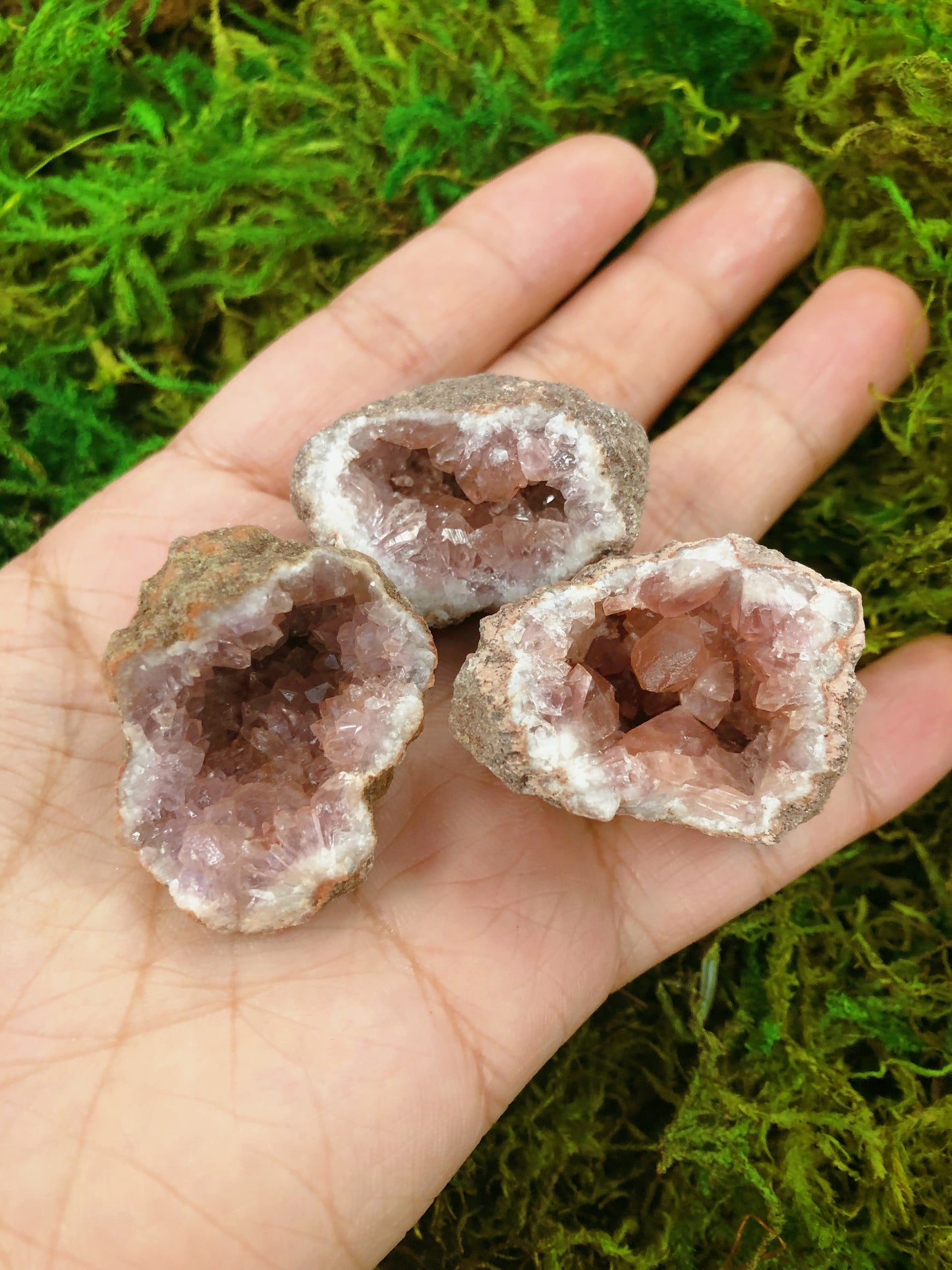 Pink Amethyst Cluster