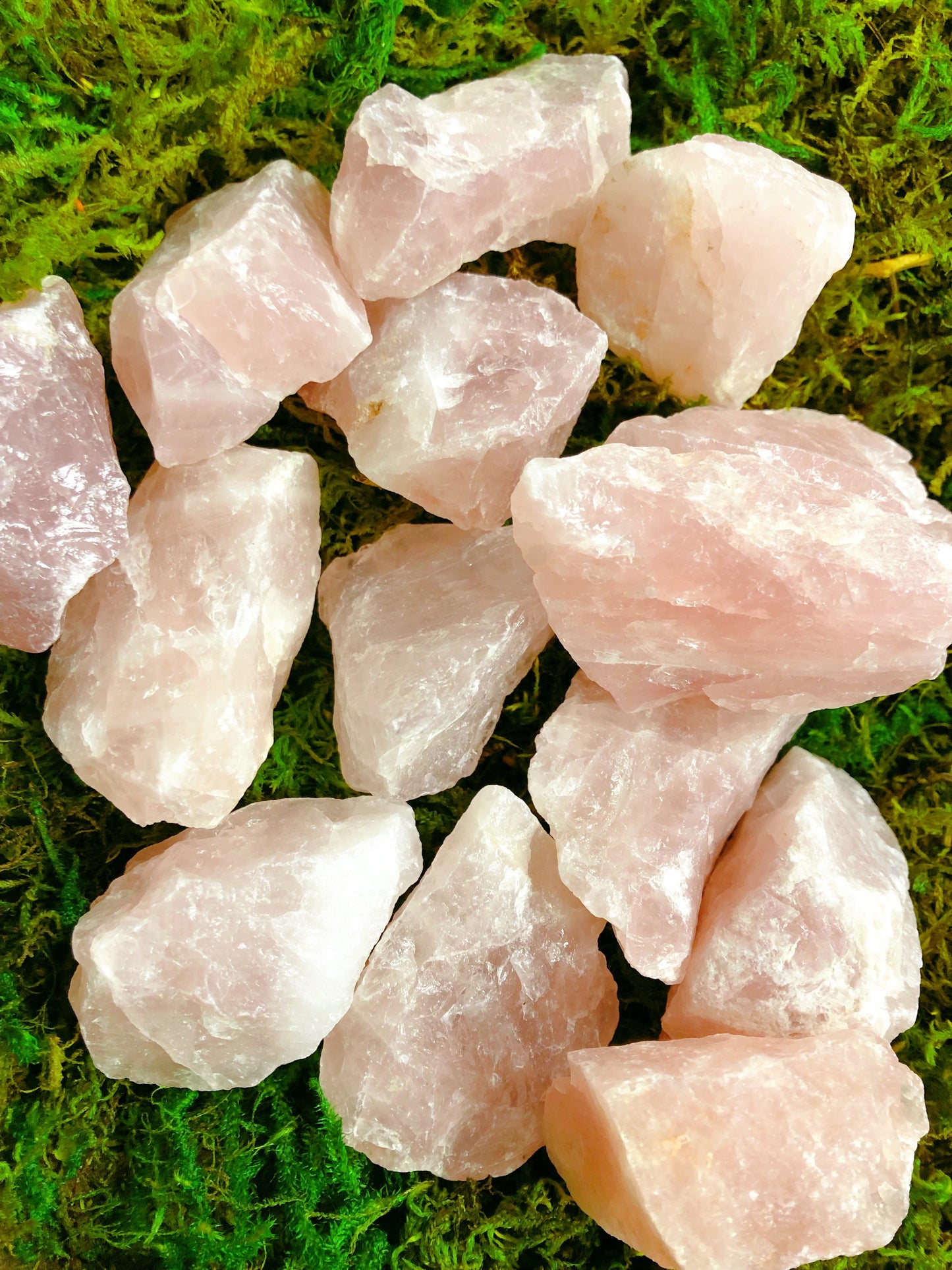 Rose Quartz Rough Tumbled