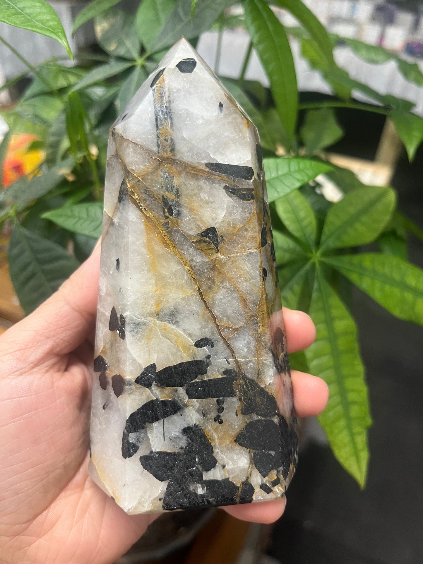 Tourmaline Quartz Tower