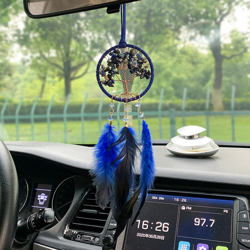 Gemstone Tree of Life Car Hanging