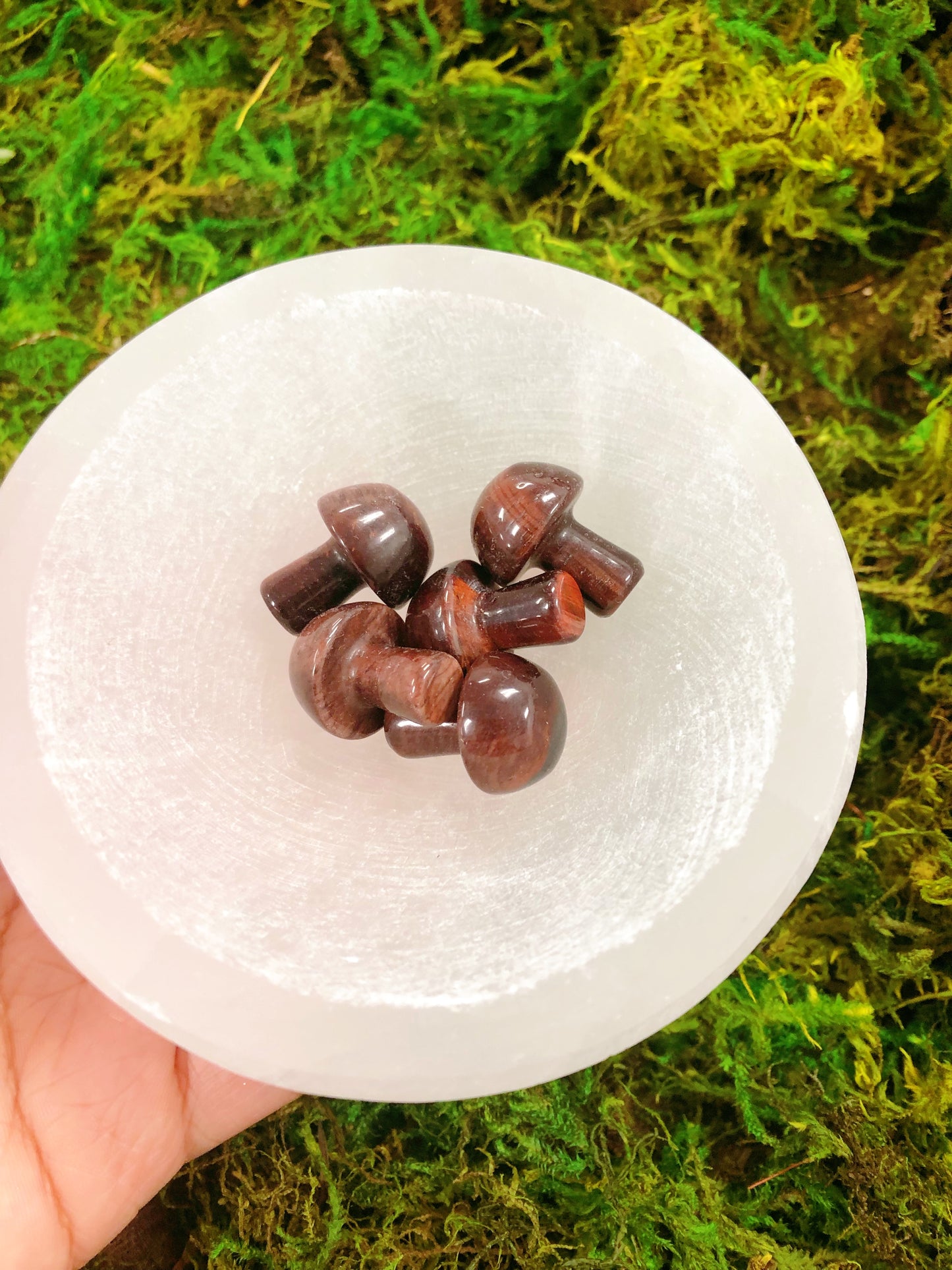 Selenite Bowl w/ Base