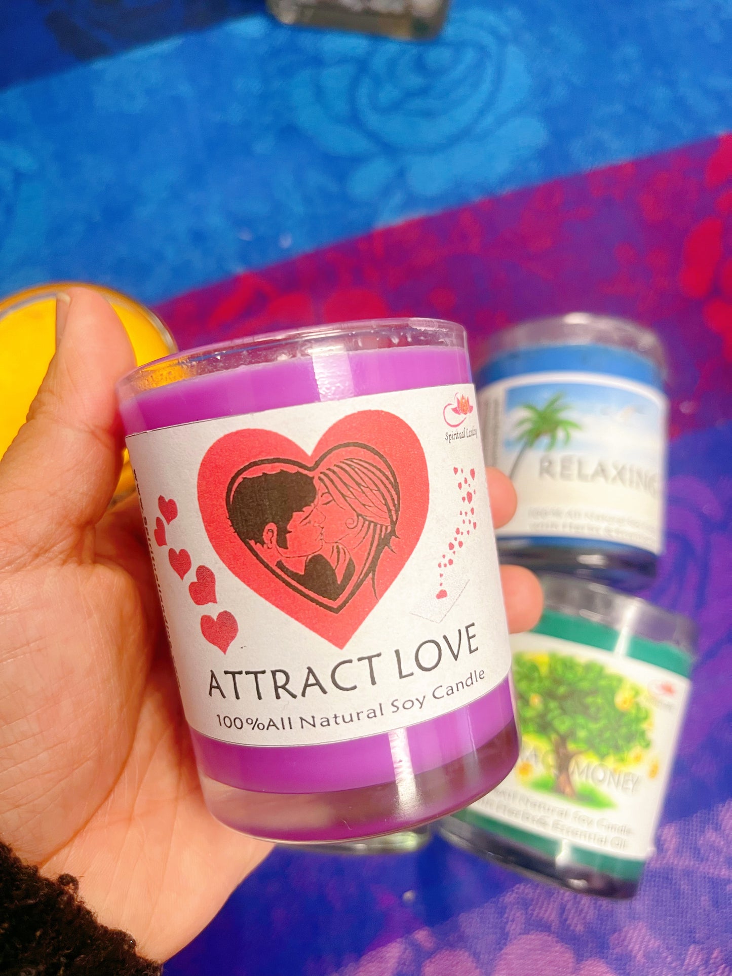 Hand Made Intention Candles