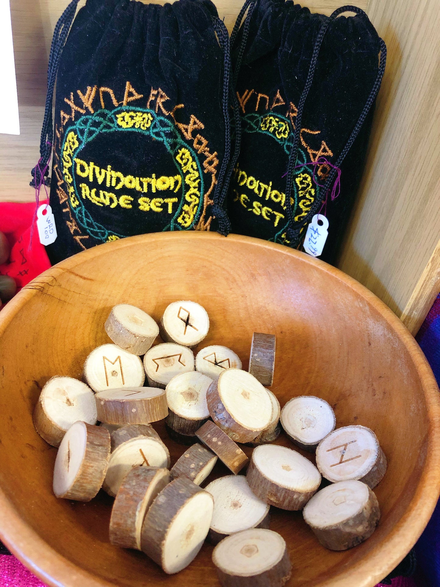 Wood Divination Rune Set