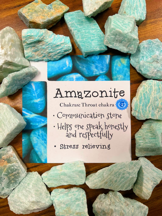 Rough Amazonite