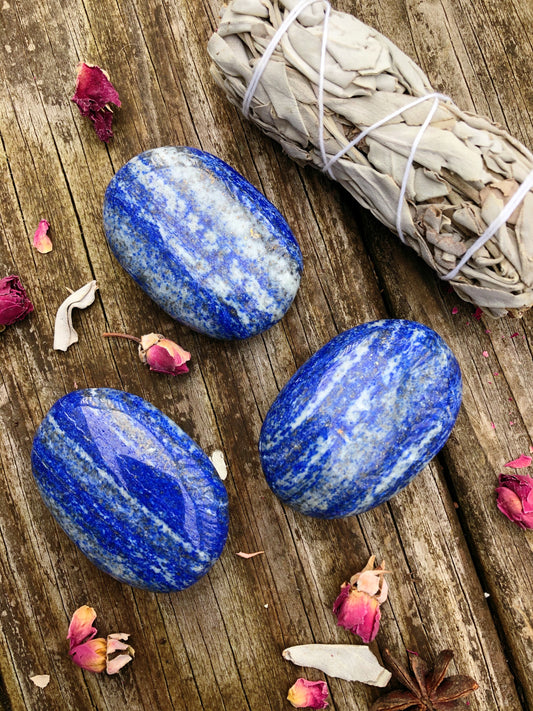 Lapis Lazuli Palmstones
