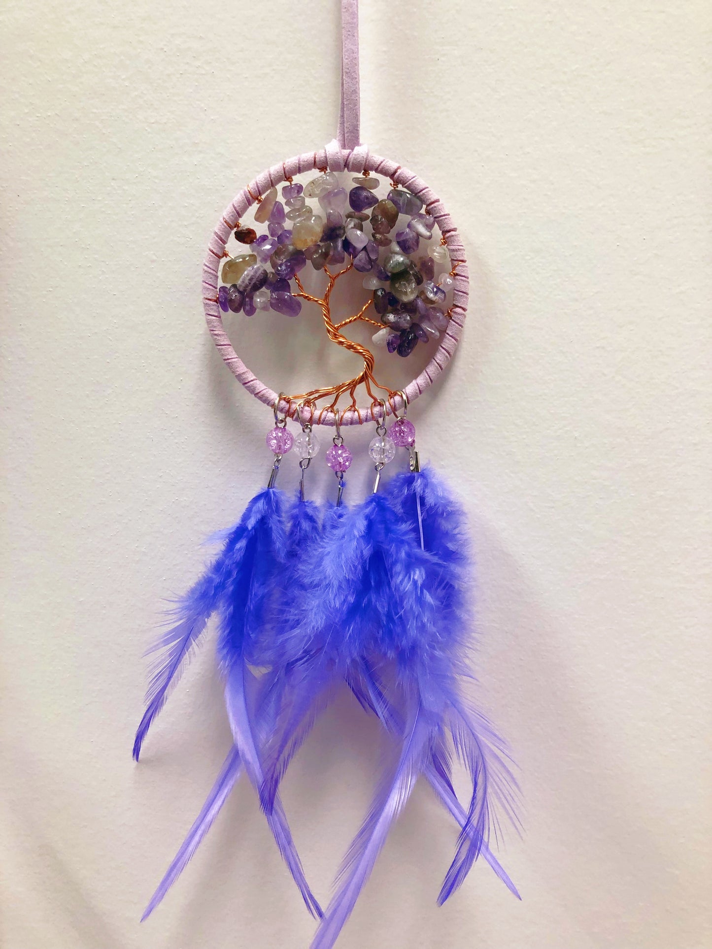 Gemstone Tree of Life Car Hanging