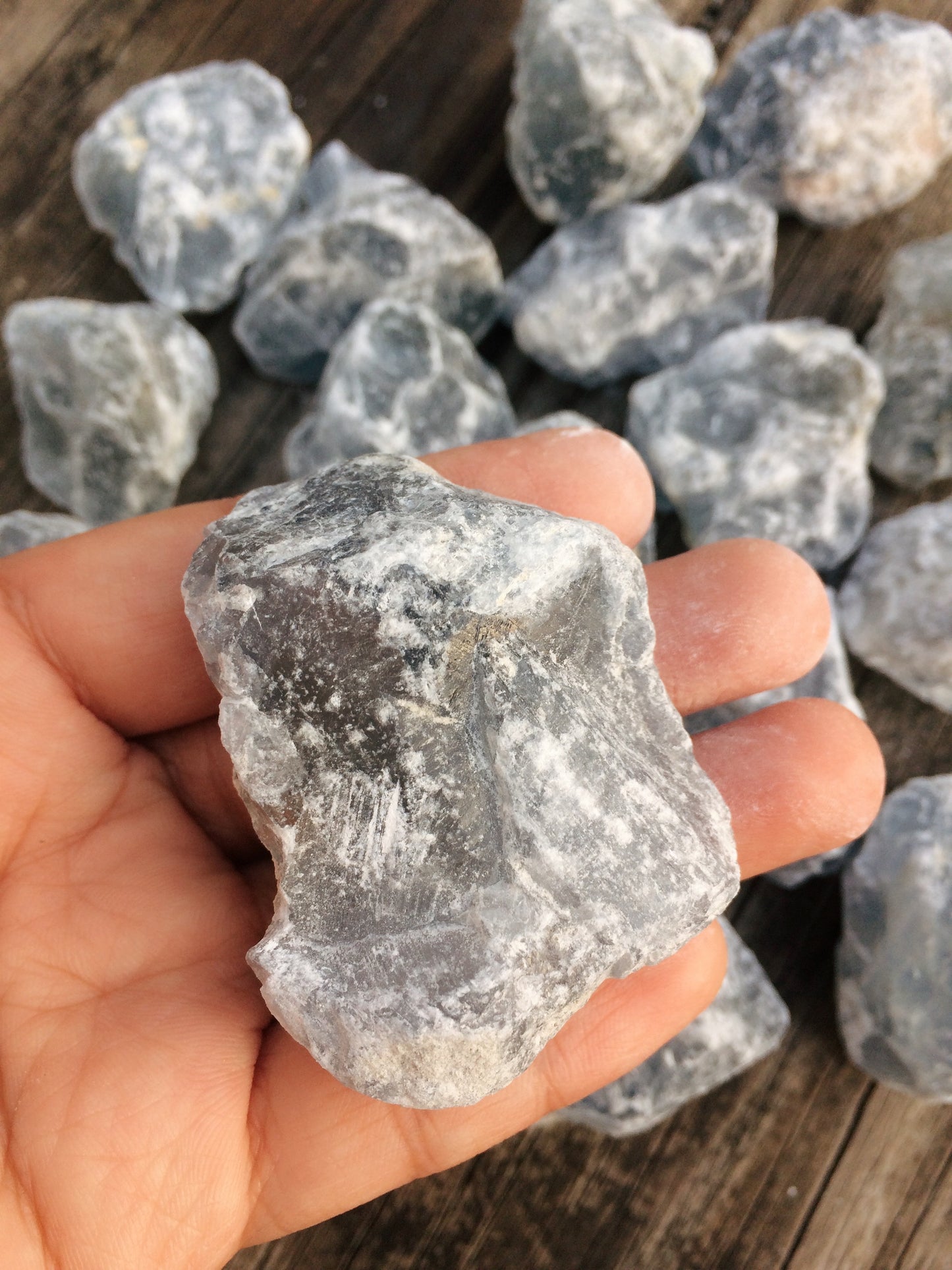 Rough Celestite Tumbled