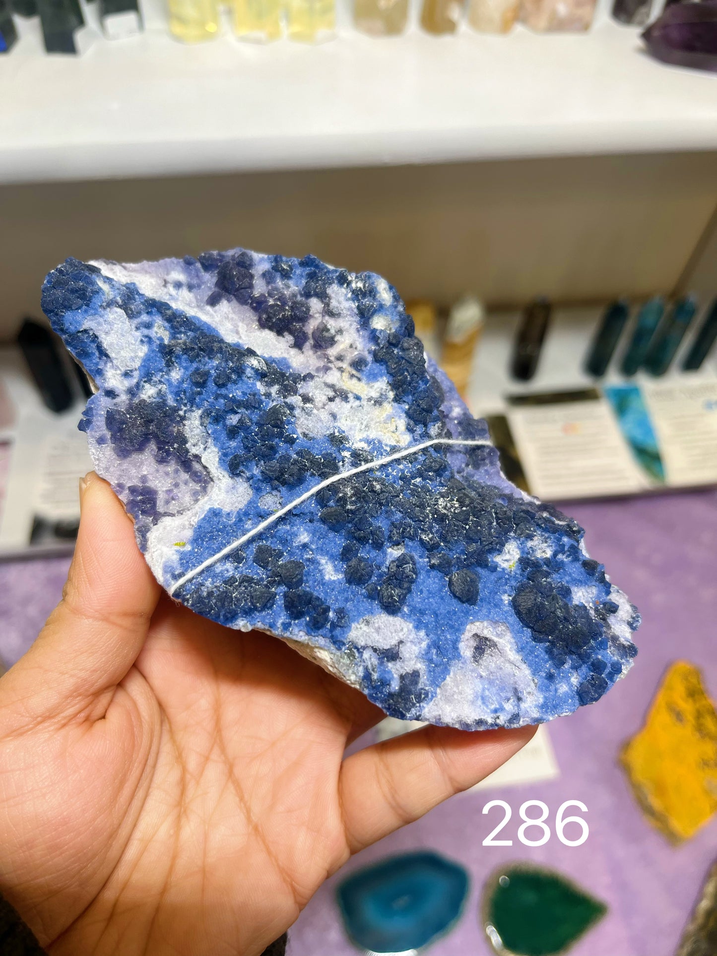 Blue Berry Fluorite