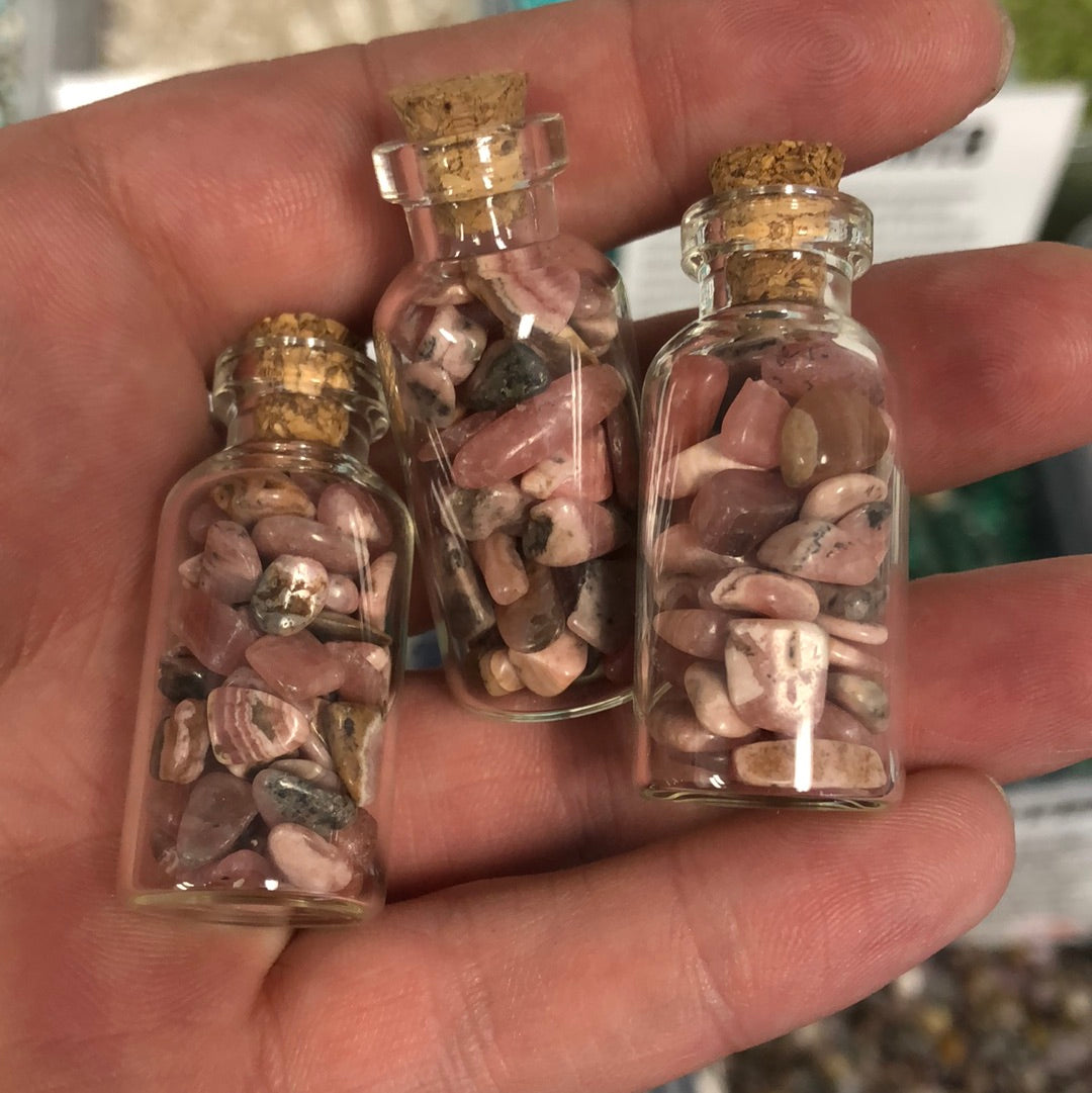 Gemstone Chip Bottles