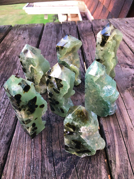 Prehnite tower