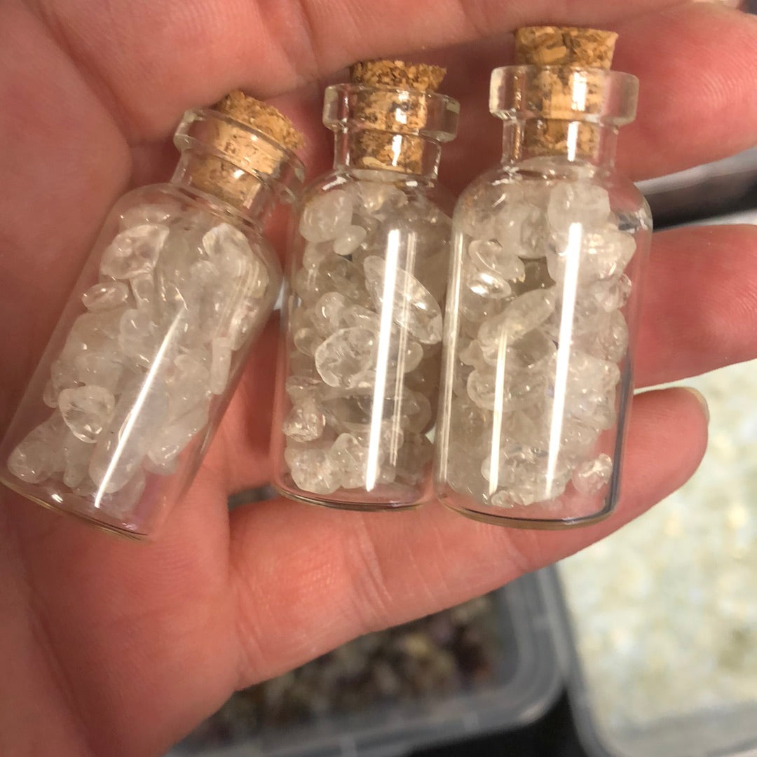 Gemstone Chip Bottles