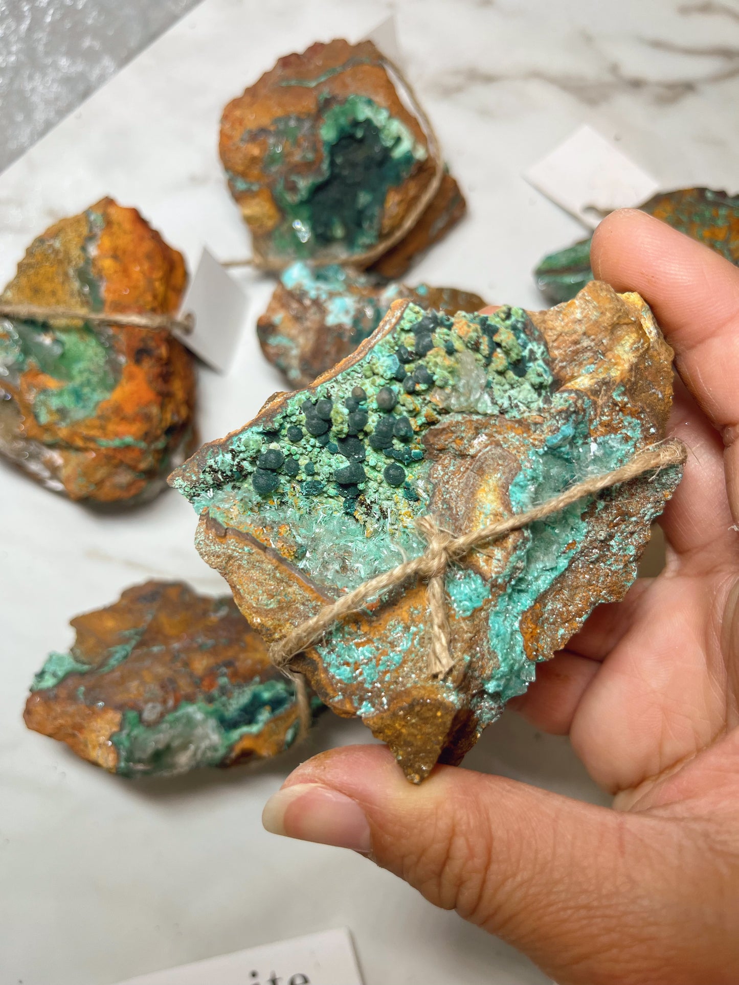 Rosasite Specimens