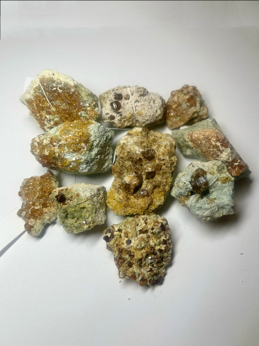 Hessonite Garnet on Matrix Natural fine quality