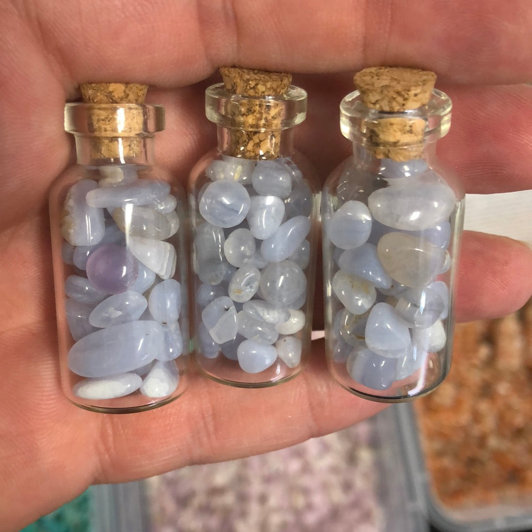 Gemstone Chip Bottles