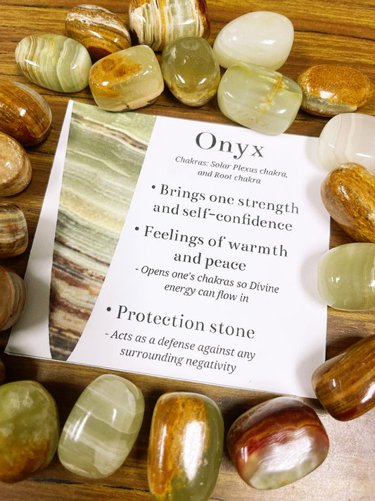 Green Onyx Tumbled