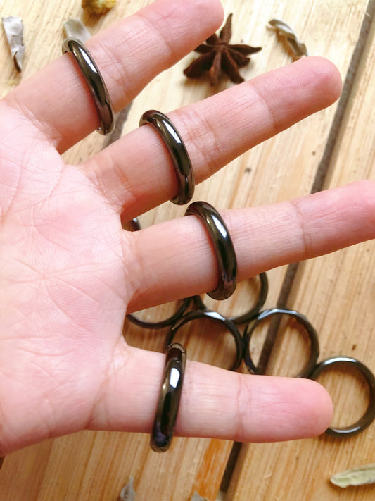 Hematite Magnetic Ring