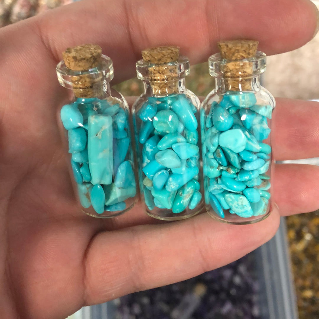 Gemstone Chip Bottles