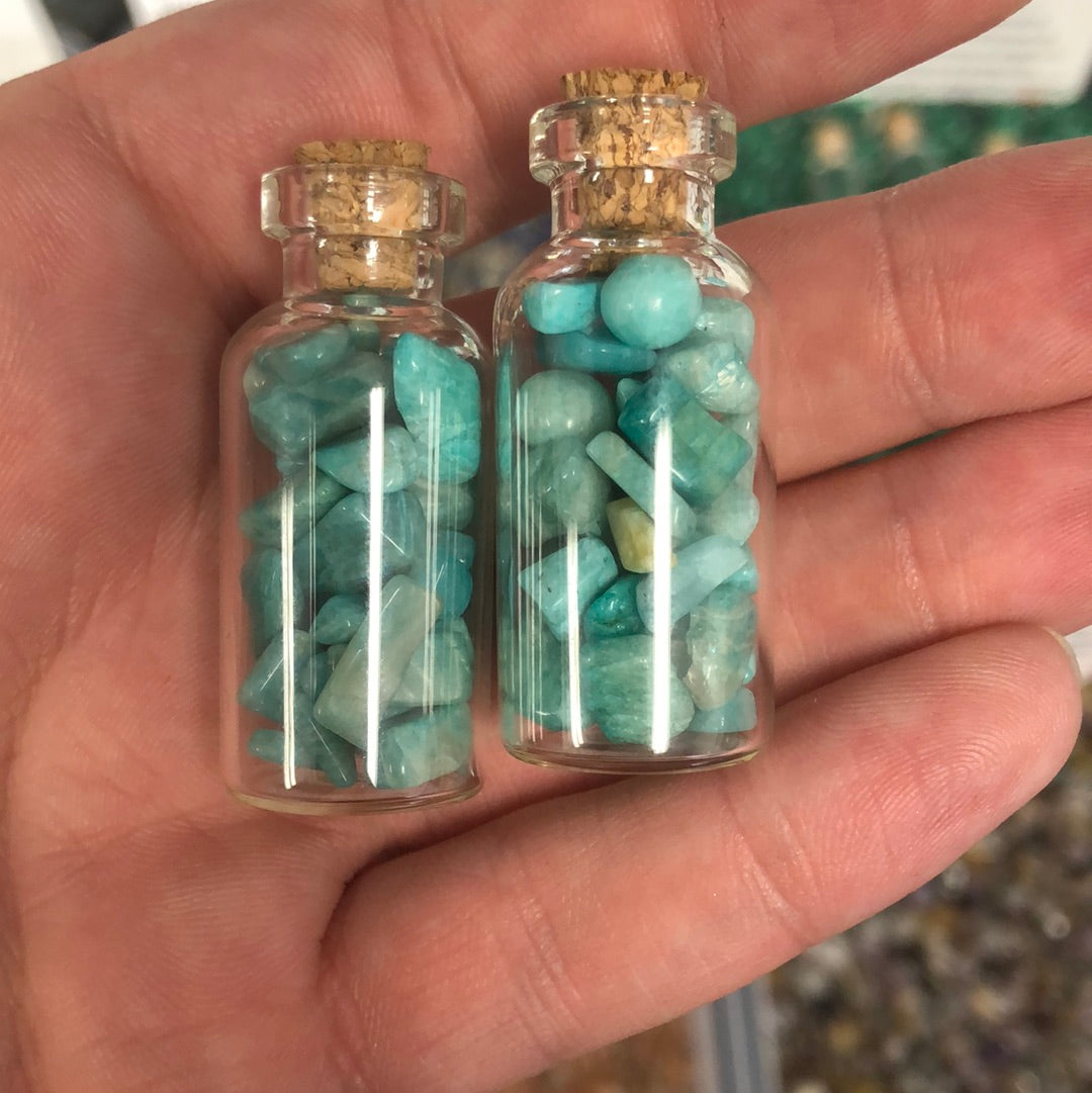 Gemstone Chip Bottles