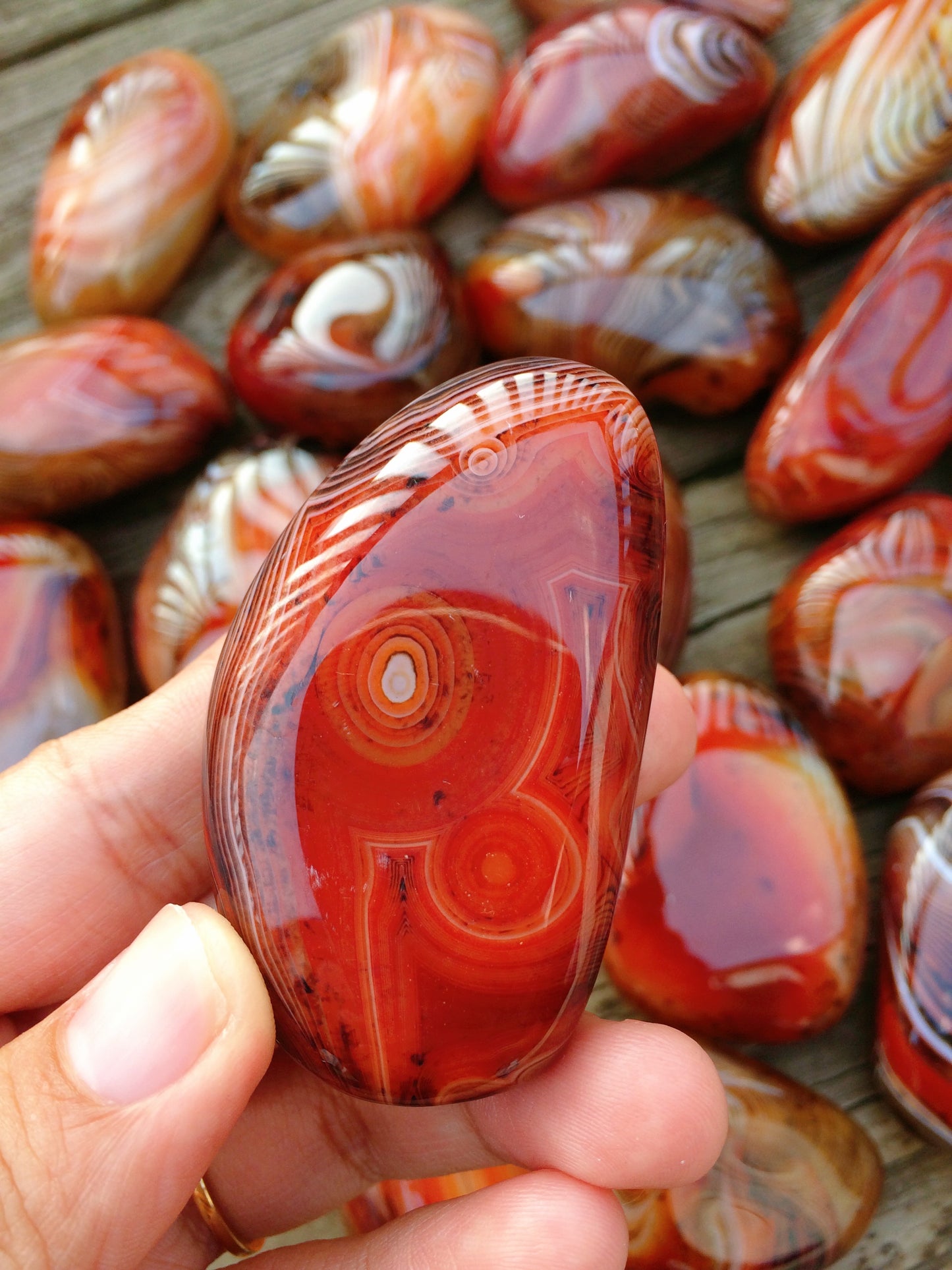 Bloodstone African tumbled