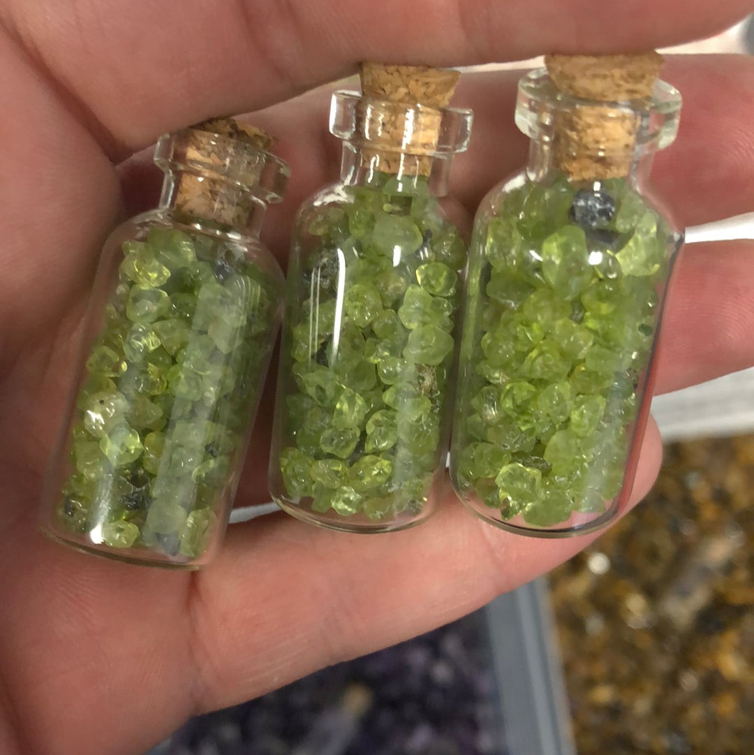 Gemstone Chip Bottles