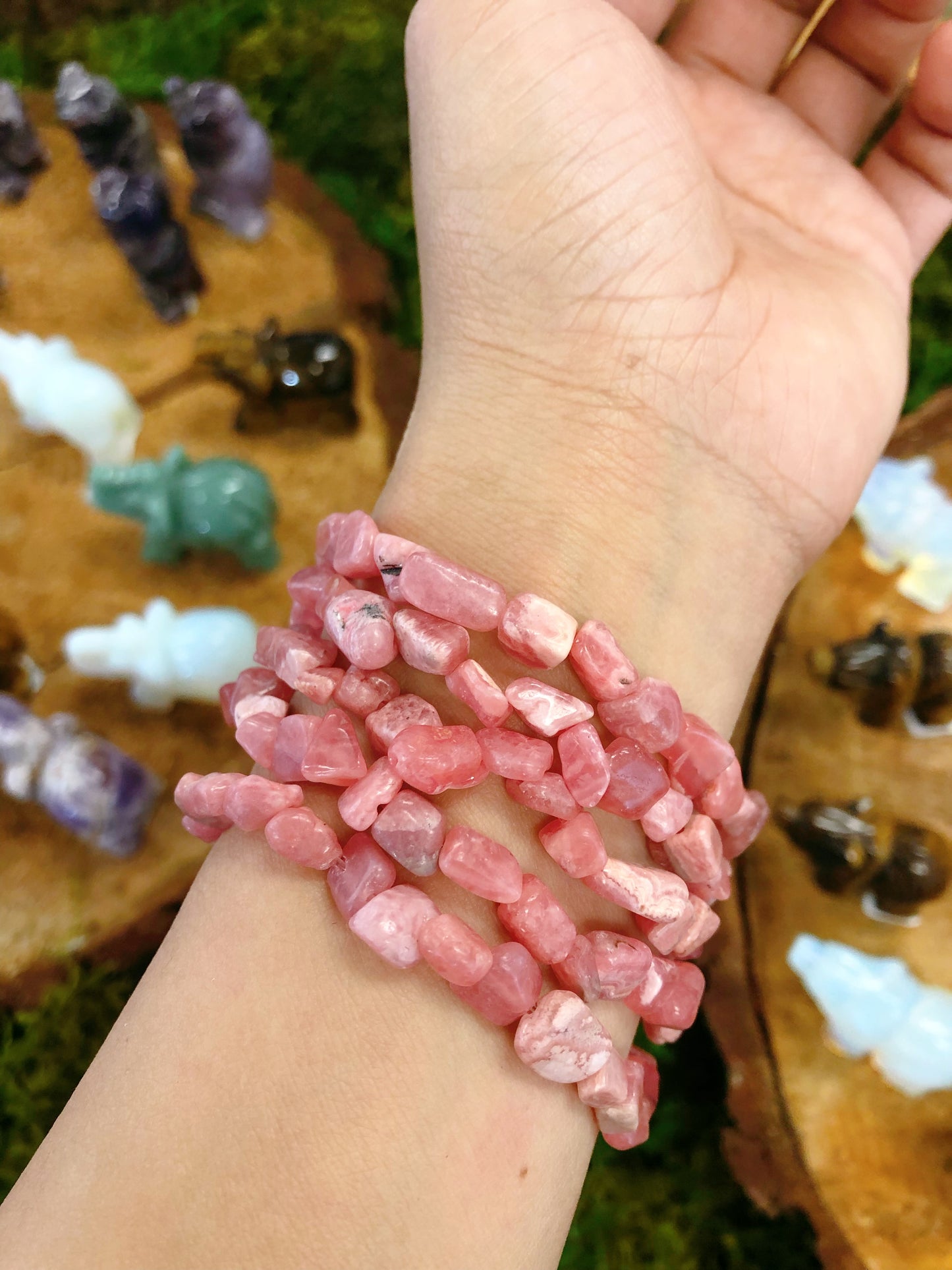 Rhodochrosite Bracelet