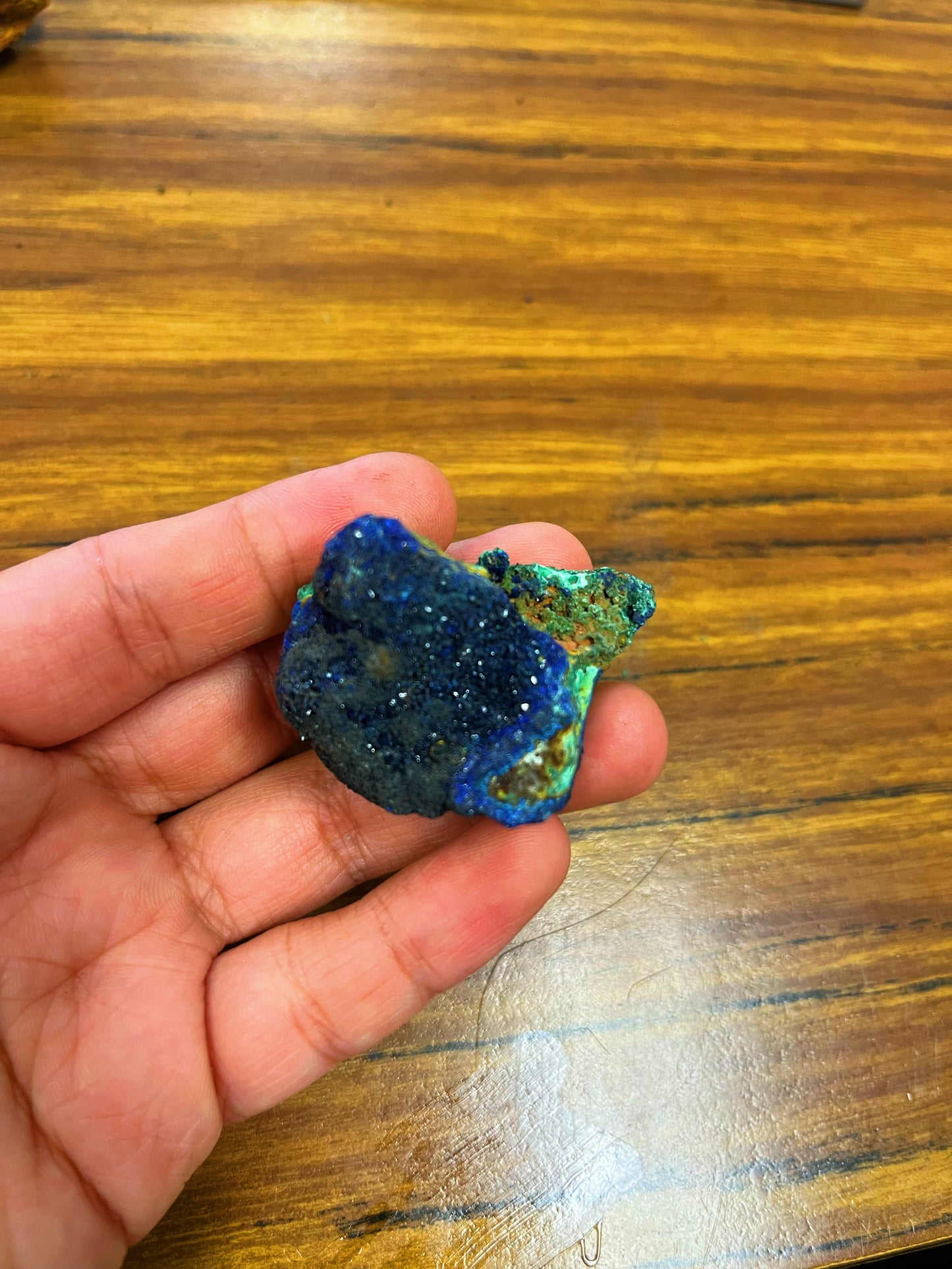 Azurite Malachite Rough Clusters