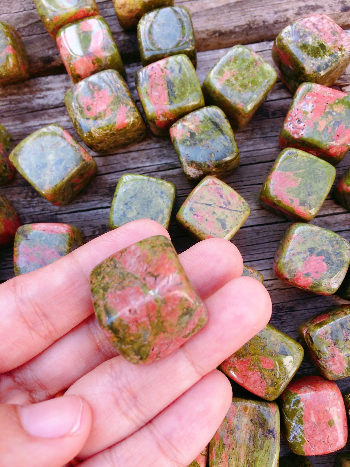 Unakite Tumbled