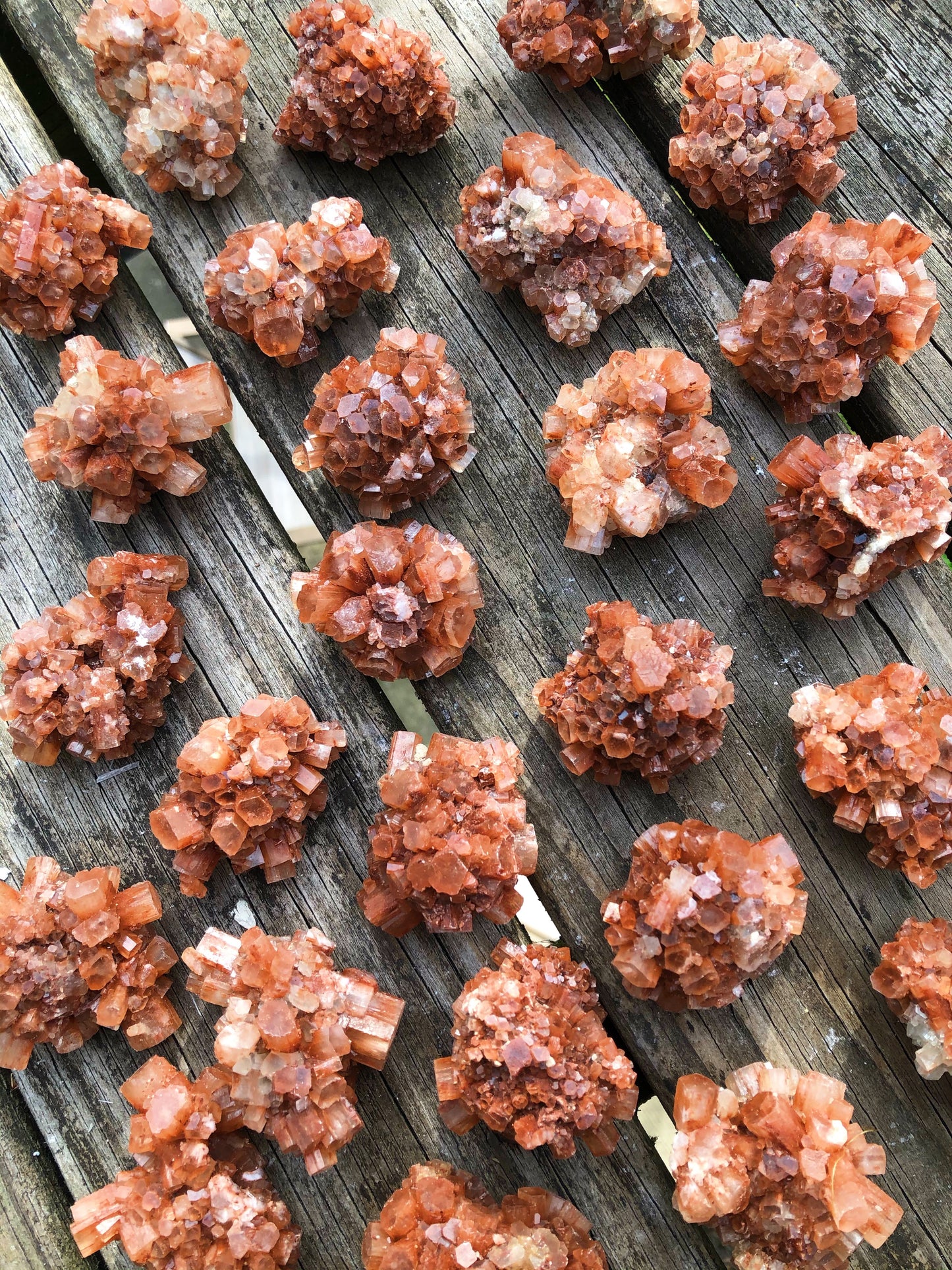 Aragonite Clusters