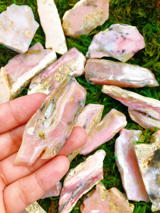 Pink Opal Slices