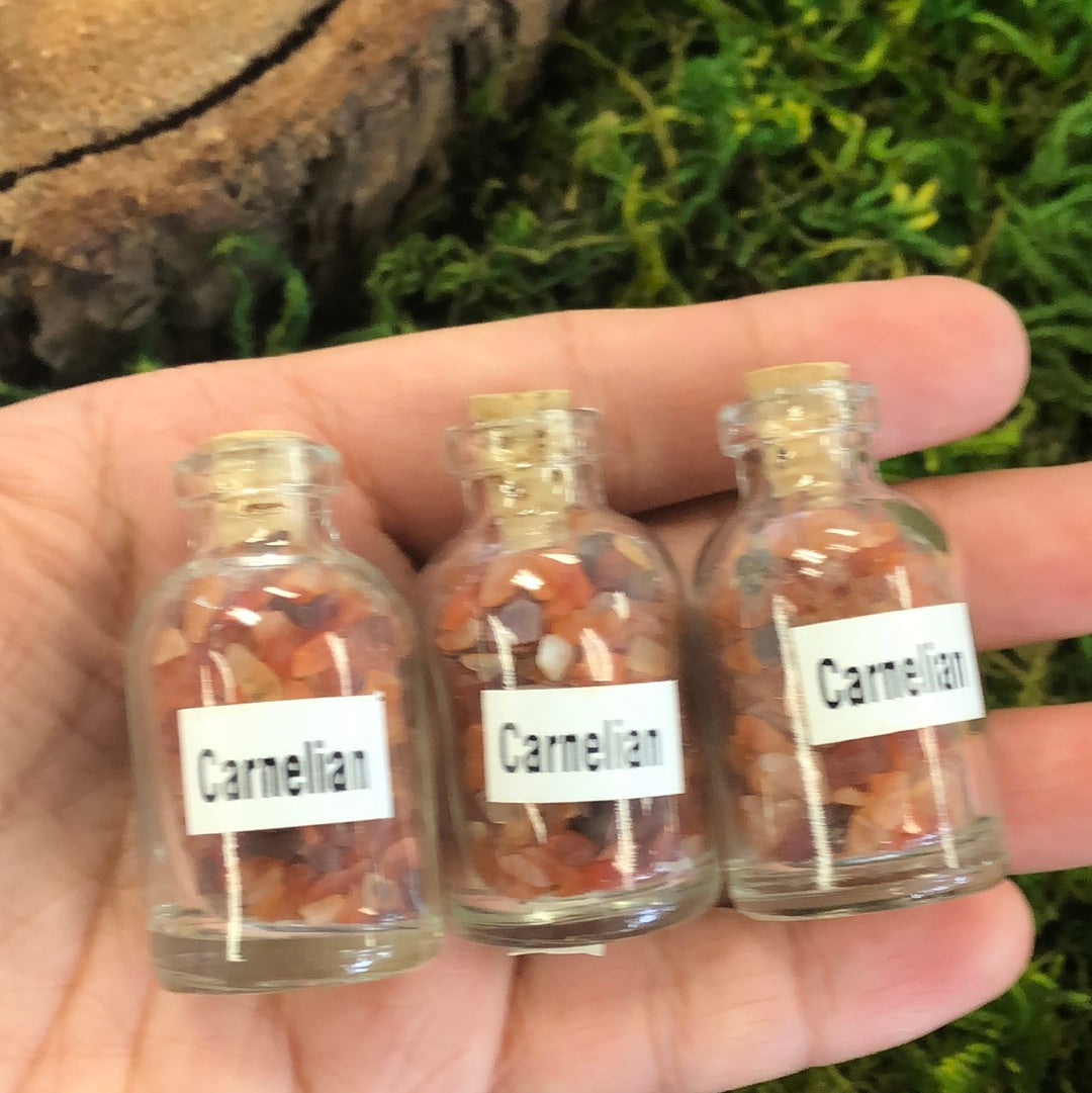 Gemstone Chip Bottles