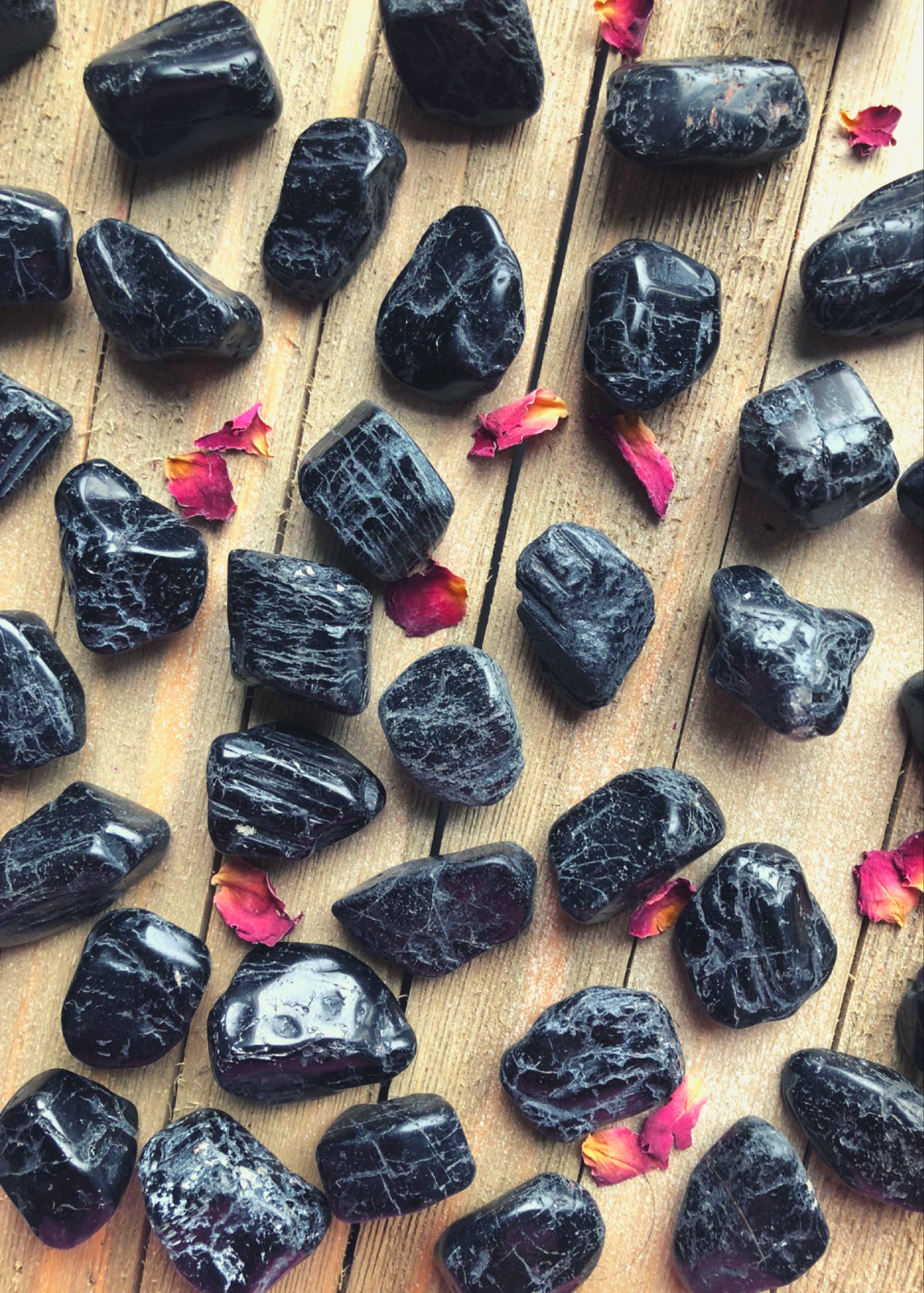 Black Tourmaline Tumbled