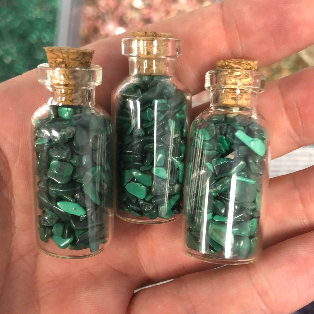 Gemstone Chip Bottles